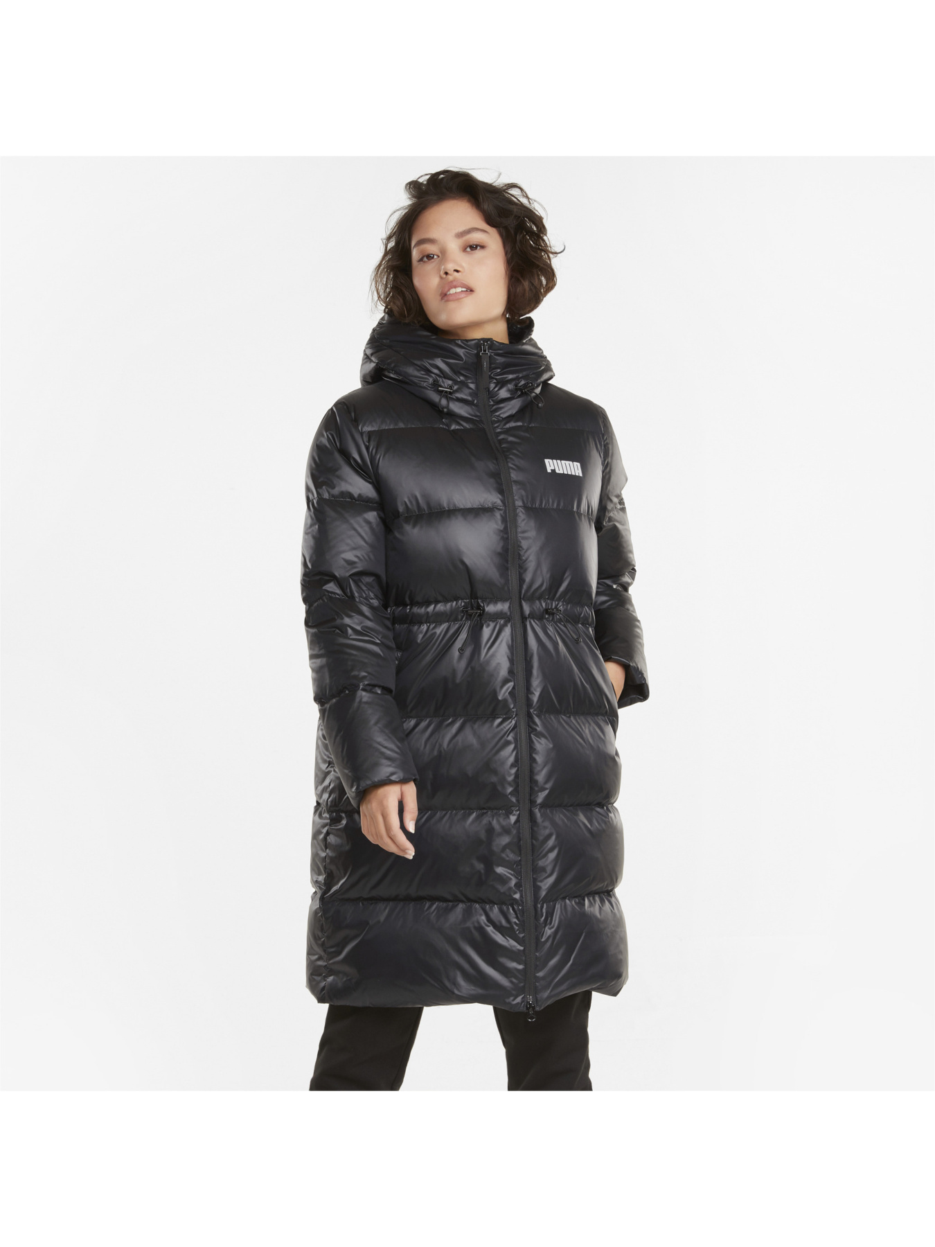 Пуховик PUMA Adjustable Down Coat модель 587729 Фото