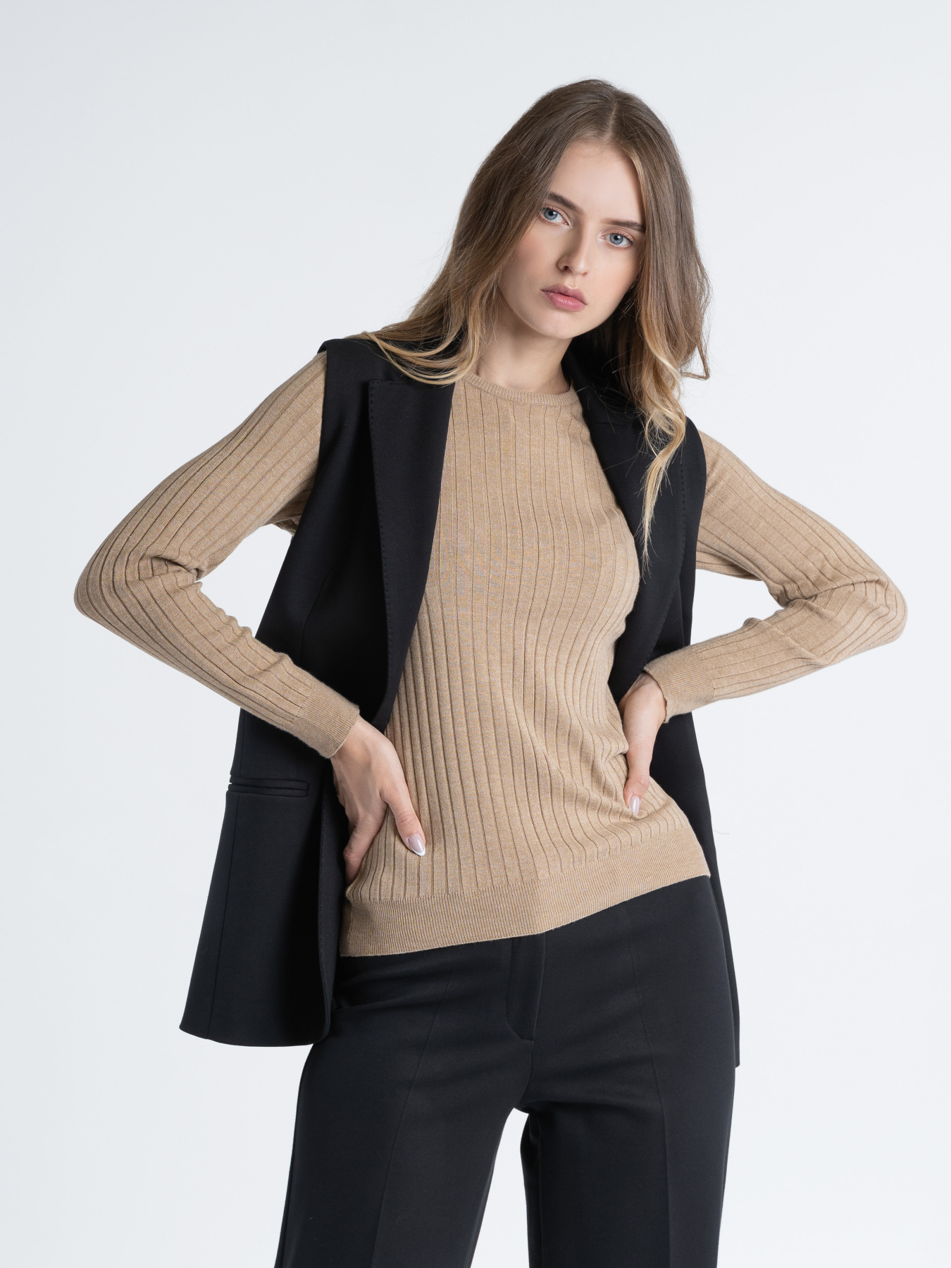 Жилет классический Arber модель W20.03.02.233 Фото