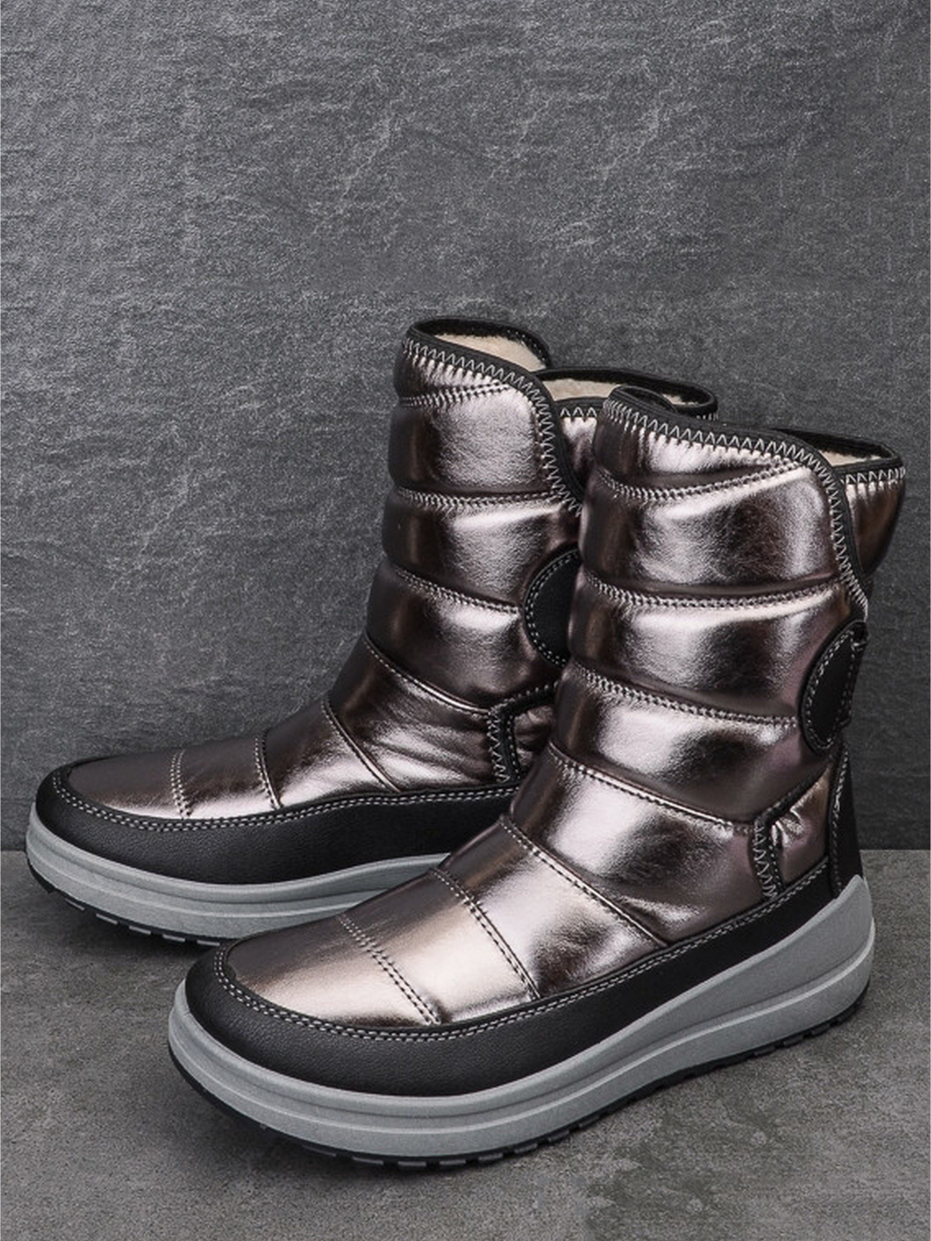 Сапоги дутики Caroc модель P263-1313 Фото