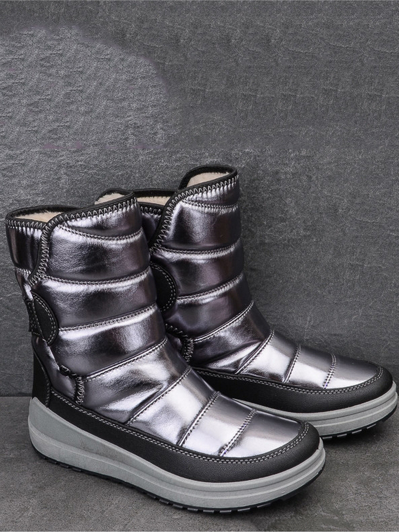 Чоботи дутики Caroc модель P263-1313P Чоботи дутики Caroc модель P263-1313P Фото