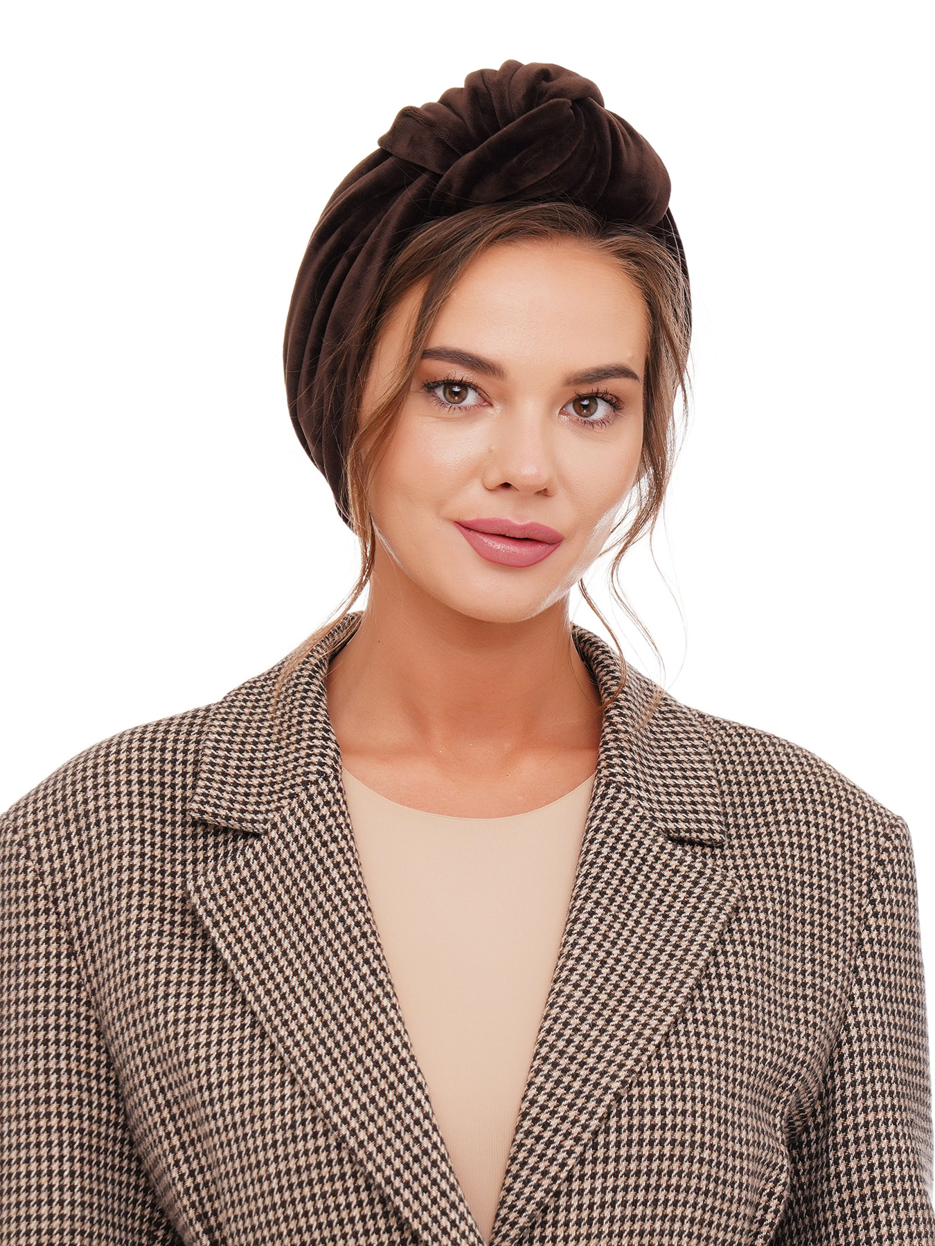 Бархатный тюрбан, повязка MyScarf модель tb_002 Фото