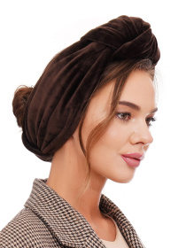 Бархатный тюрбан, повязка MyScarf модель tb_002 Фото