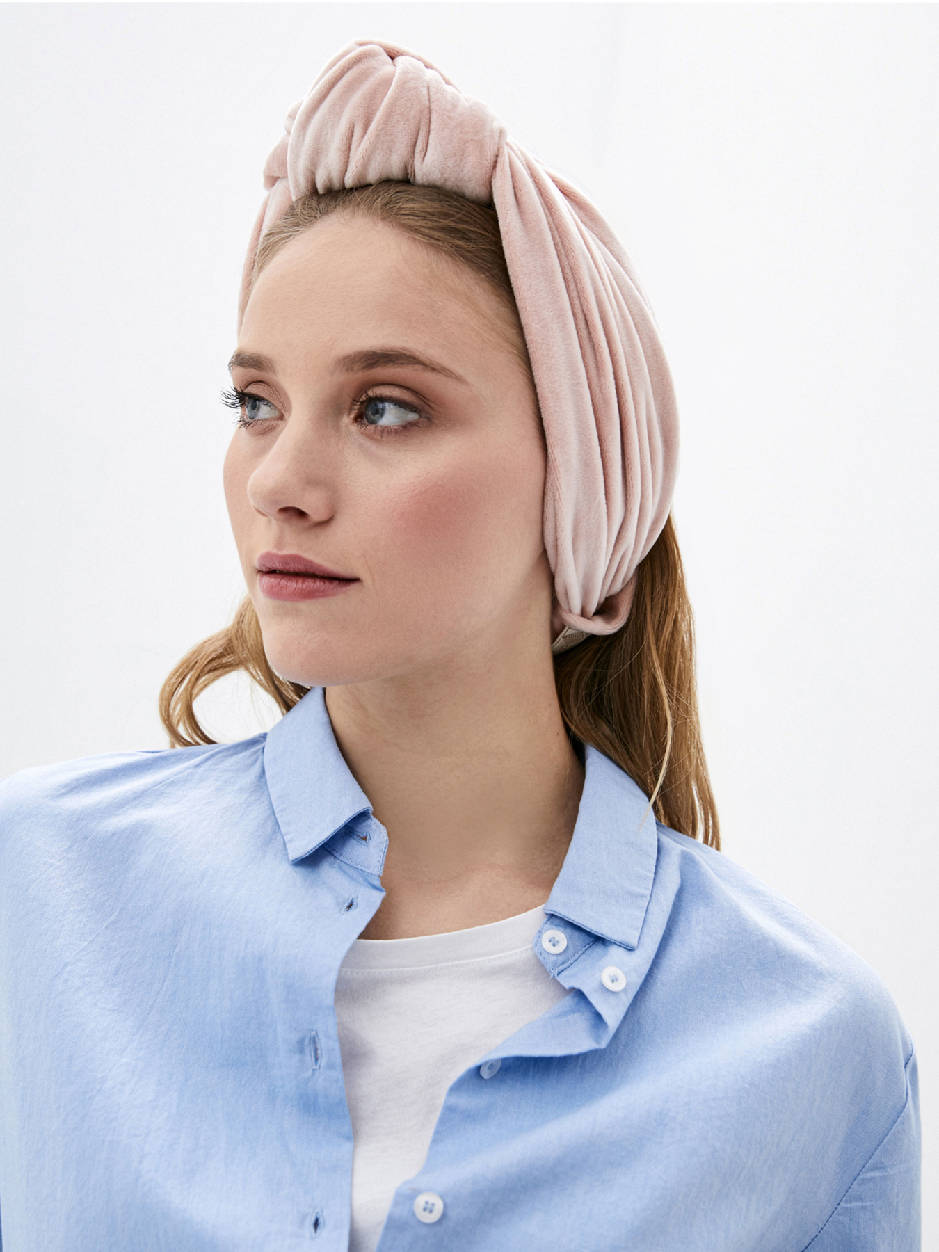 Бархатный тюрбан, повязка MyScarf модель tb_003 Фото