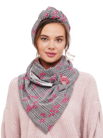 Тёплый тюрбан, повязка MyScarf модель tb_005 Фото