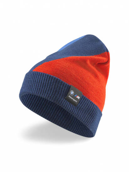 Шапка PUMA Bmw Mms Classic Cuff Beanie модель 024024 - фото
