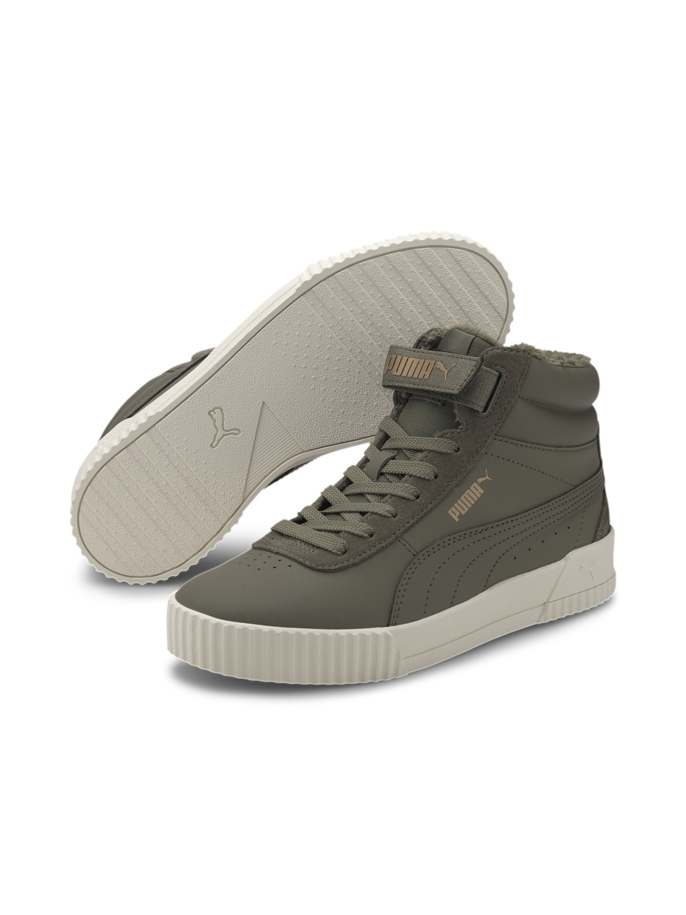 Кеды высокие PUMA Carina Mid WTR модель 374140 Фото