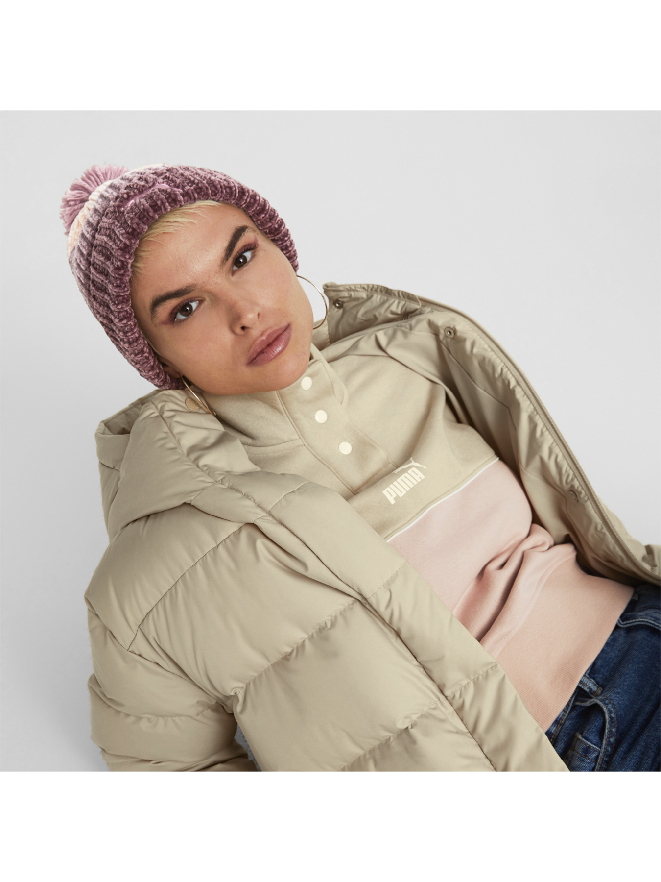 Шапка PUMA Ws Pom Beanie модель 023436 Фото