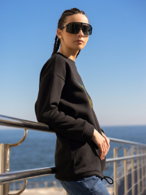 Свитшот ISSA Plus модель 13600A_black Фото