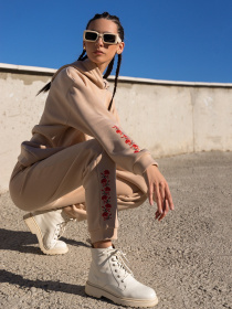 Спортивный костюм ISSA Plus модель 13601_beige Фото