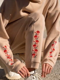 Спортивный костюм ISSA Plus модель 13601_beige Фото