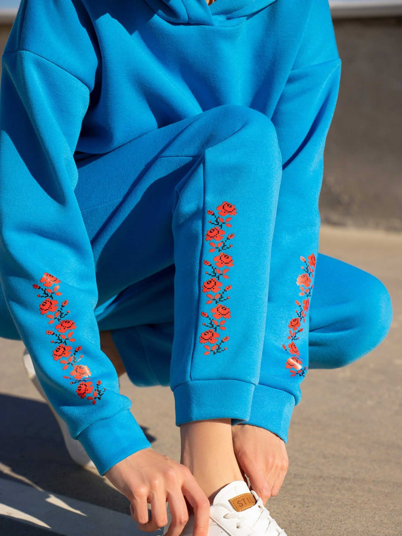 Спортивный костюм ISSA Plus модель 13601_blue Фото