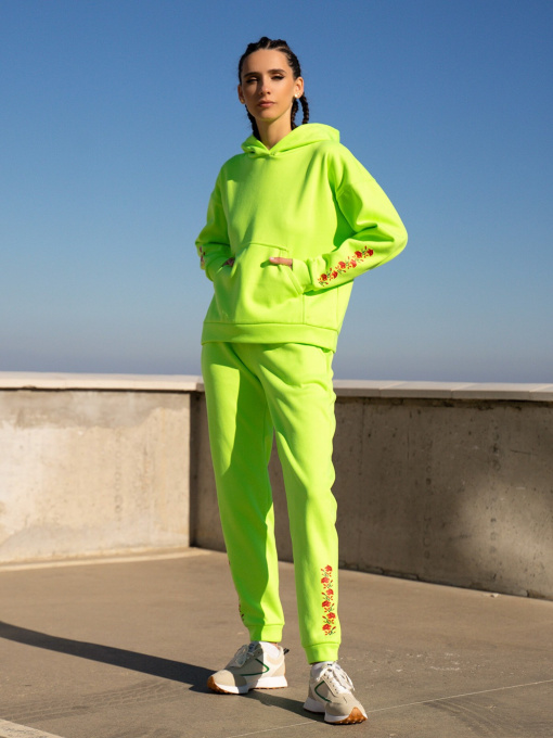 Спортивный костюм ISSA Plus модель 13601_lightgreen Фото