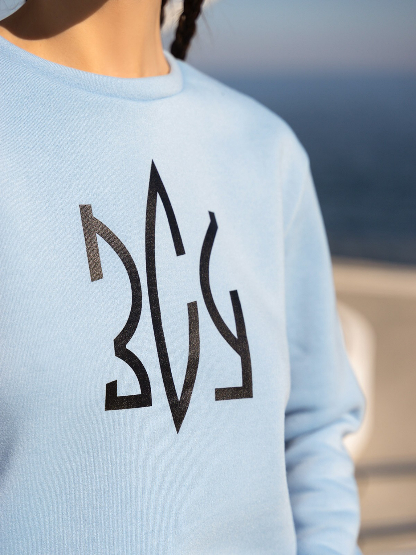 Свитшот ISSA Plus модель 13602_blue Фото