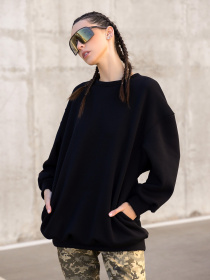 Свитшот ISSA Plus модель 13603_black Фото