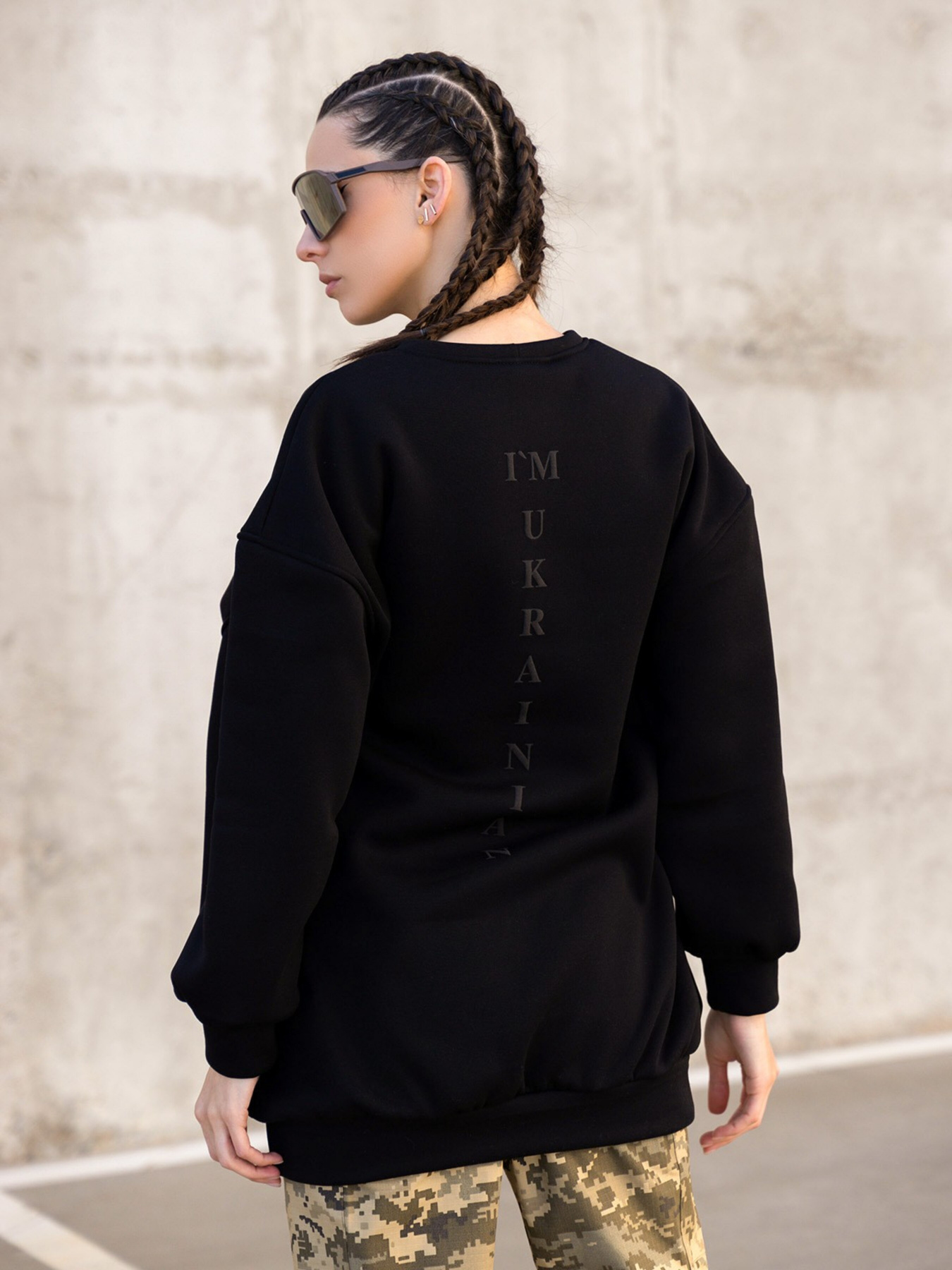 Світшот ISSA Plus модель 13603_black Світшот ISSA Plus модель 13603_black Фото