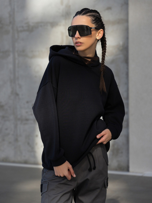 Худи ISSA Plus модель 13604_black Фото