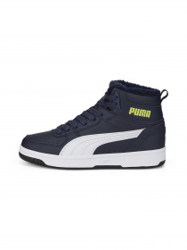 Кеды высокие PUMA Rebound Joy Fur Jr модель 375477 Фото