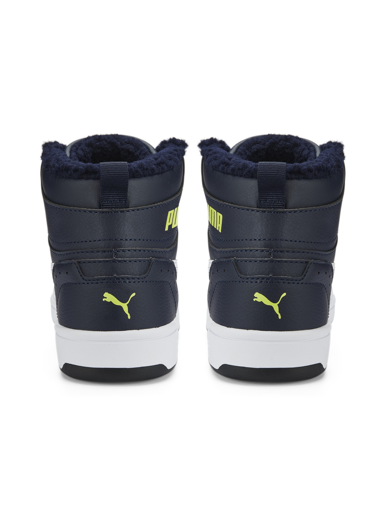 Кеды высокие PUMA Rebound Joy Fur Jr модель 375477 Фото
