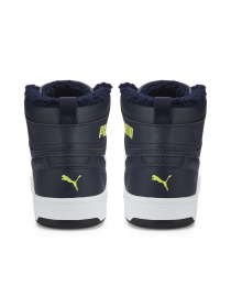 Кеды высокие PUMA Rebound Joy Fur Jr модель 375477 Фото