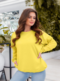 Свитшот ISSA Plus модель 11680_yellow Фото