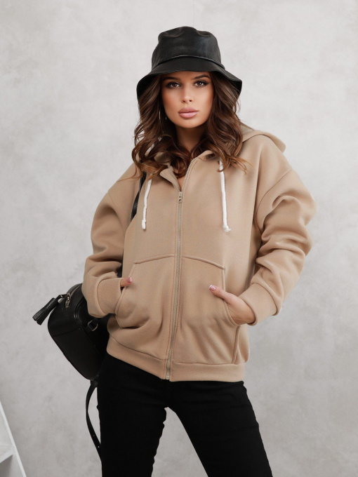 Худі ISSA Plus модель 12294_beige Фото