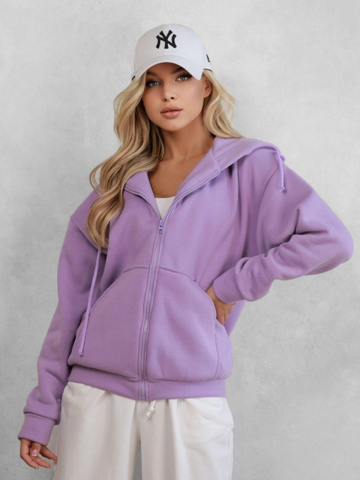 Худі ISSA Plus модель 12294_lilac Фото