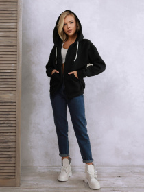 Кофта ISSA Plus модель 12294_black Фото