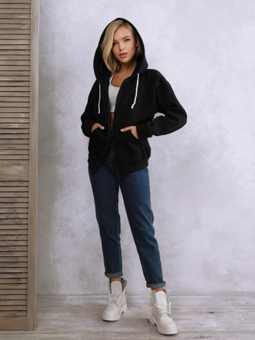 Кофта ISSA Plus модель 12294_black Фото