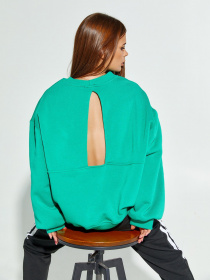 Худи ISSA Plus модель SA-331_green Фото