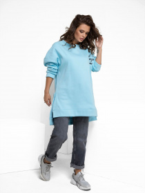 Свитшот ISSA Plus модель SA-41_blue Свитшот ISSA Plus модель SA-41_blue Фото