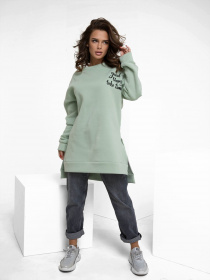 Свитшот ISSA Plus модель SA-41_mint Фото
