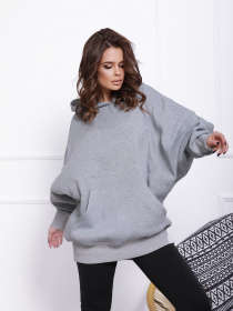 Худі ISSA Plus модель 12356_grey Фото