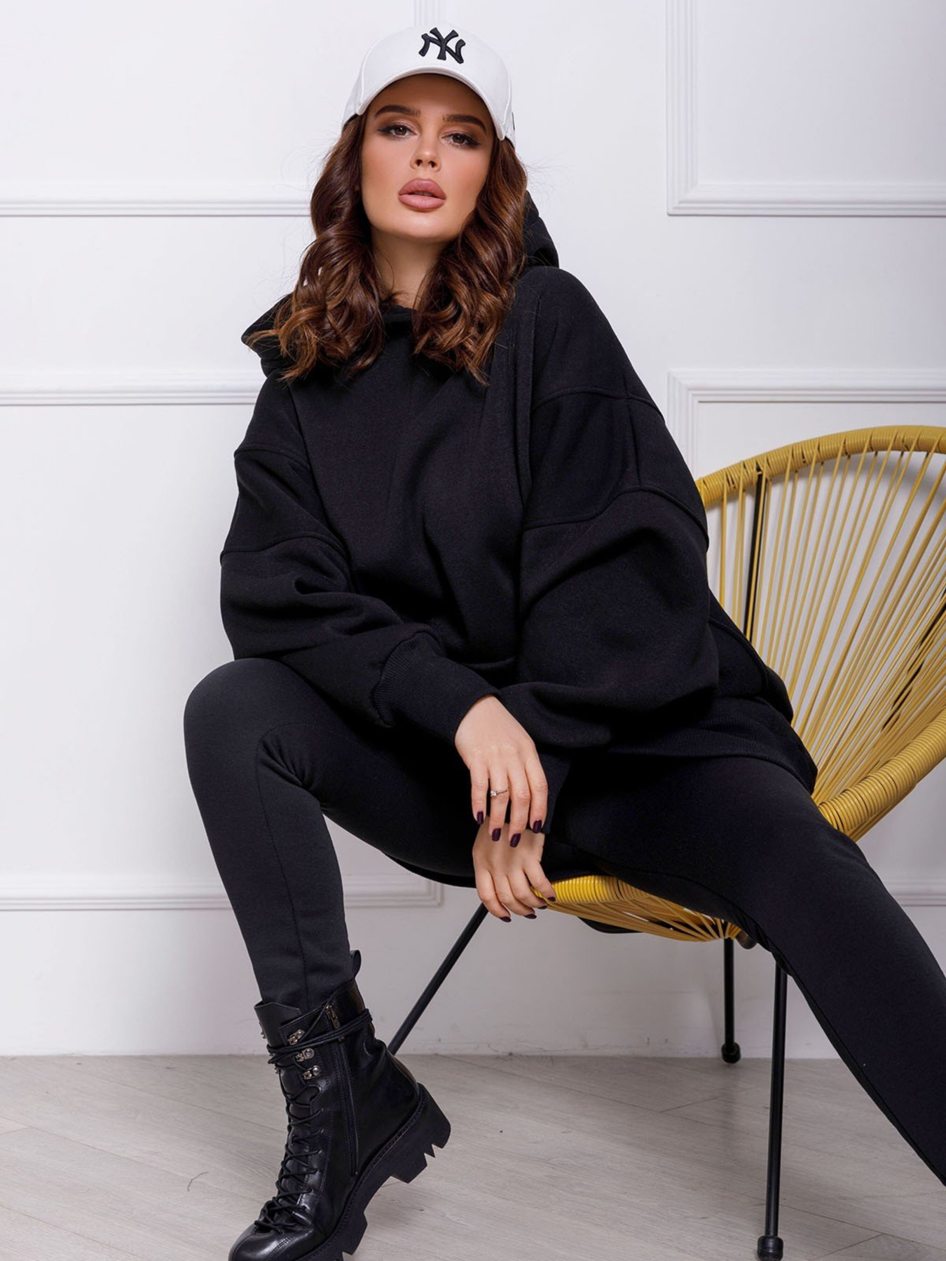 Худі ISSA Plus модель 12356_black Фото