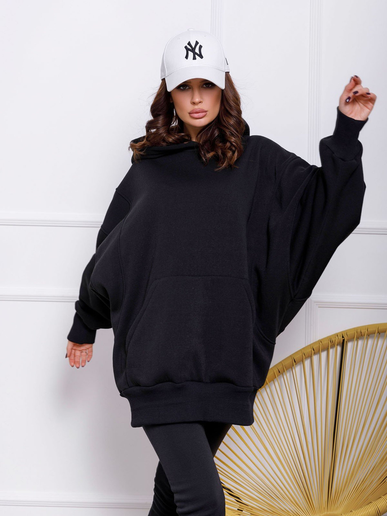 Худі ISSA Plus модель 12356_black Фото