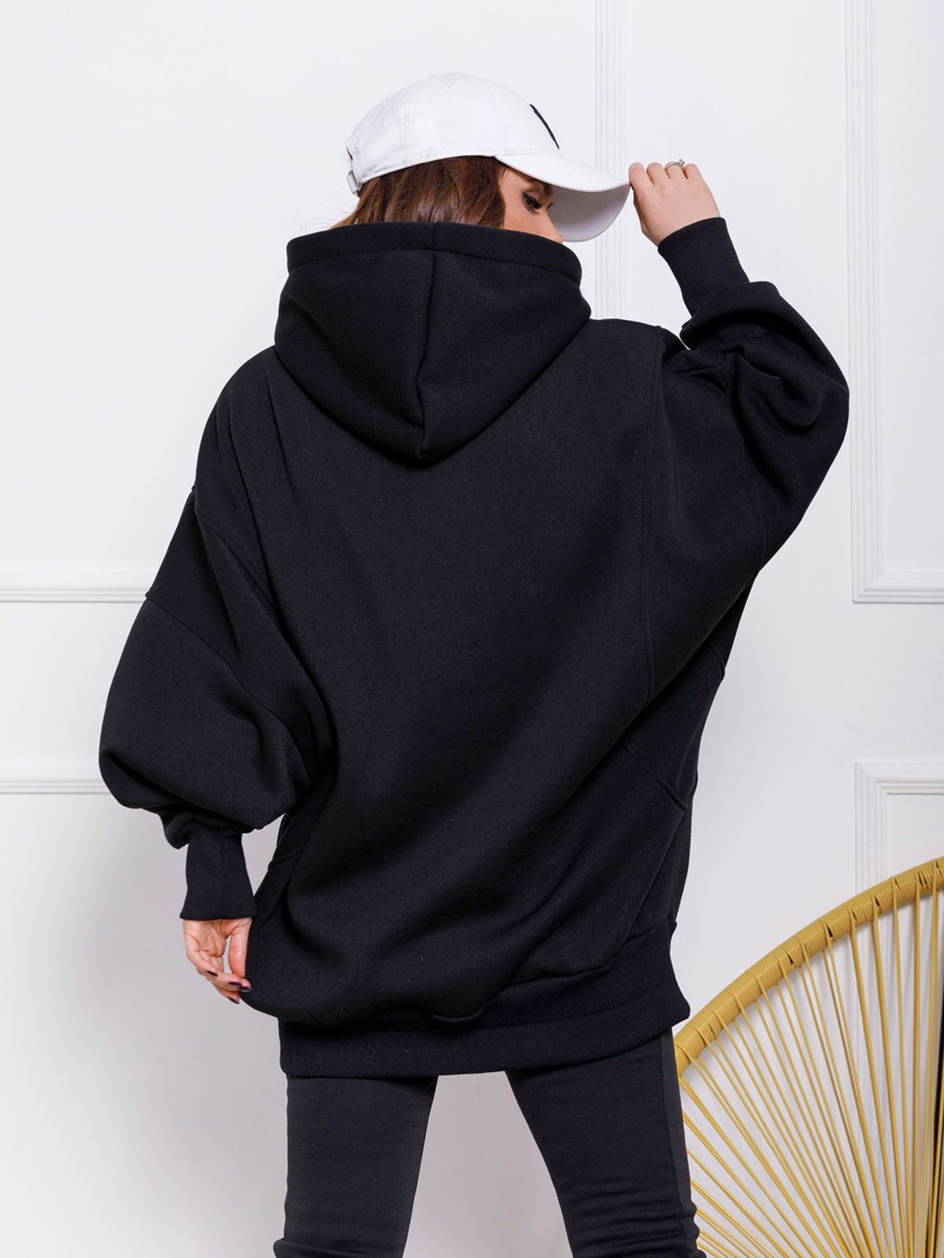 Худи ISSA Plus модель 12356_black Худи ISSA Plus модель 12356_black Фото