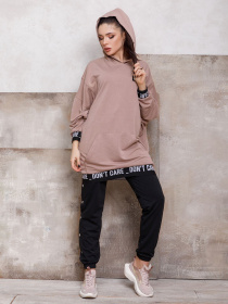 Худі ISSA Plus модель 12430_beige Фото