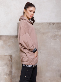 Худи ISSA Plus модель 12430_beige Фото