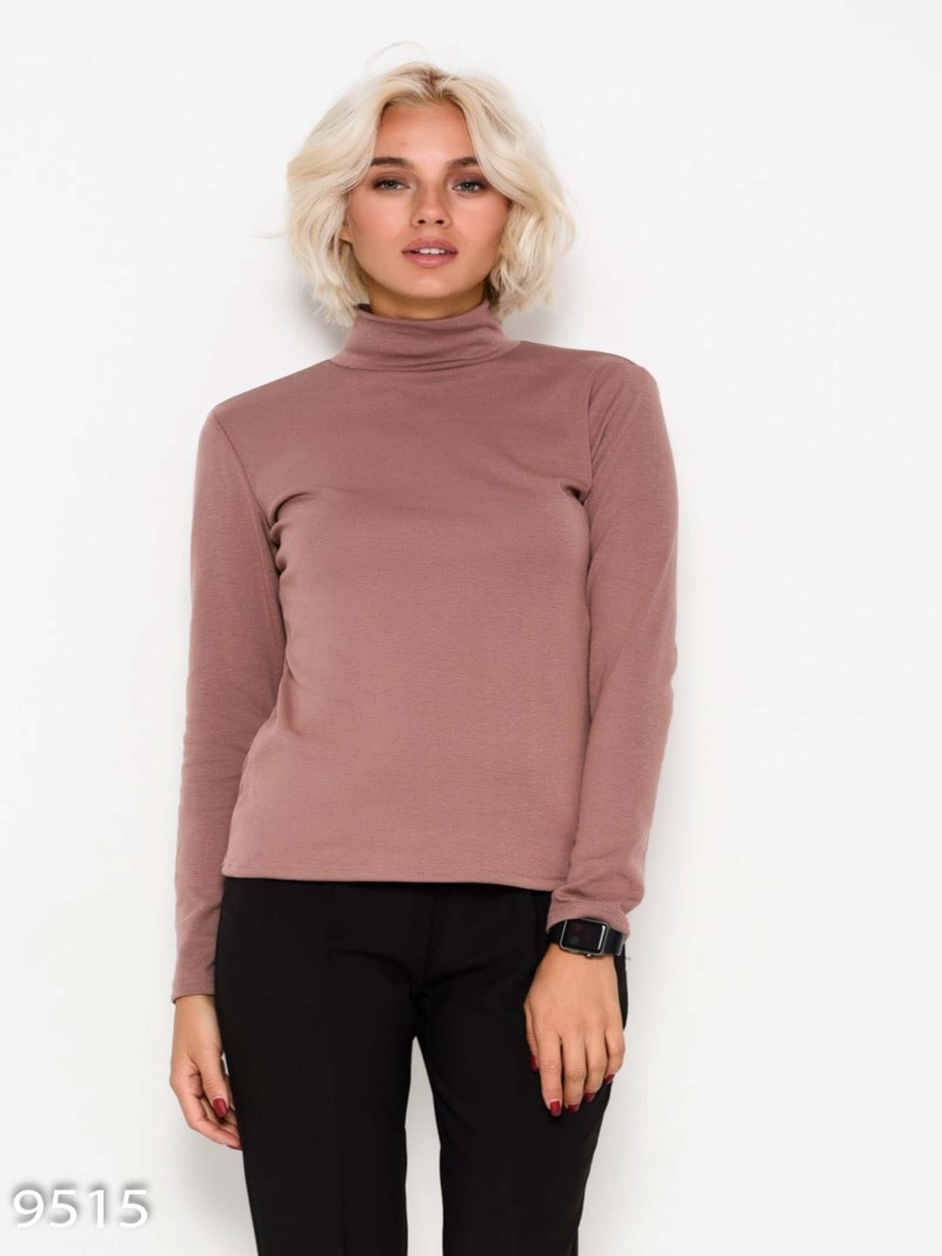 Водолазка ISSA Plus модель 9515_lightbrown Фото