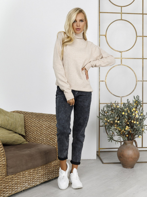 Свитер ISSA Plus модель WN19-99_beige Фото