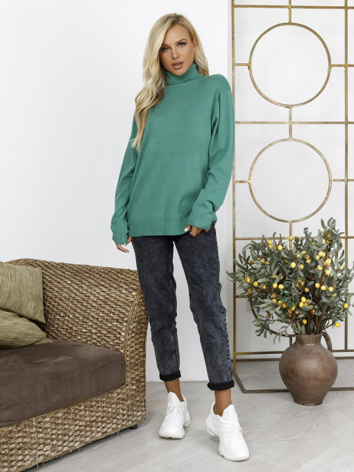 Свитер ISSA Plus модель WN19-99_green Фото