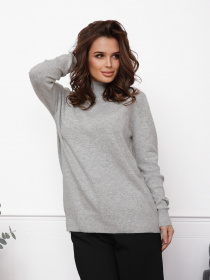 Водолазка ISSA Plus модель WN20-46_grey Фото