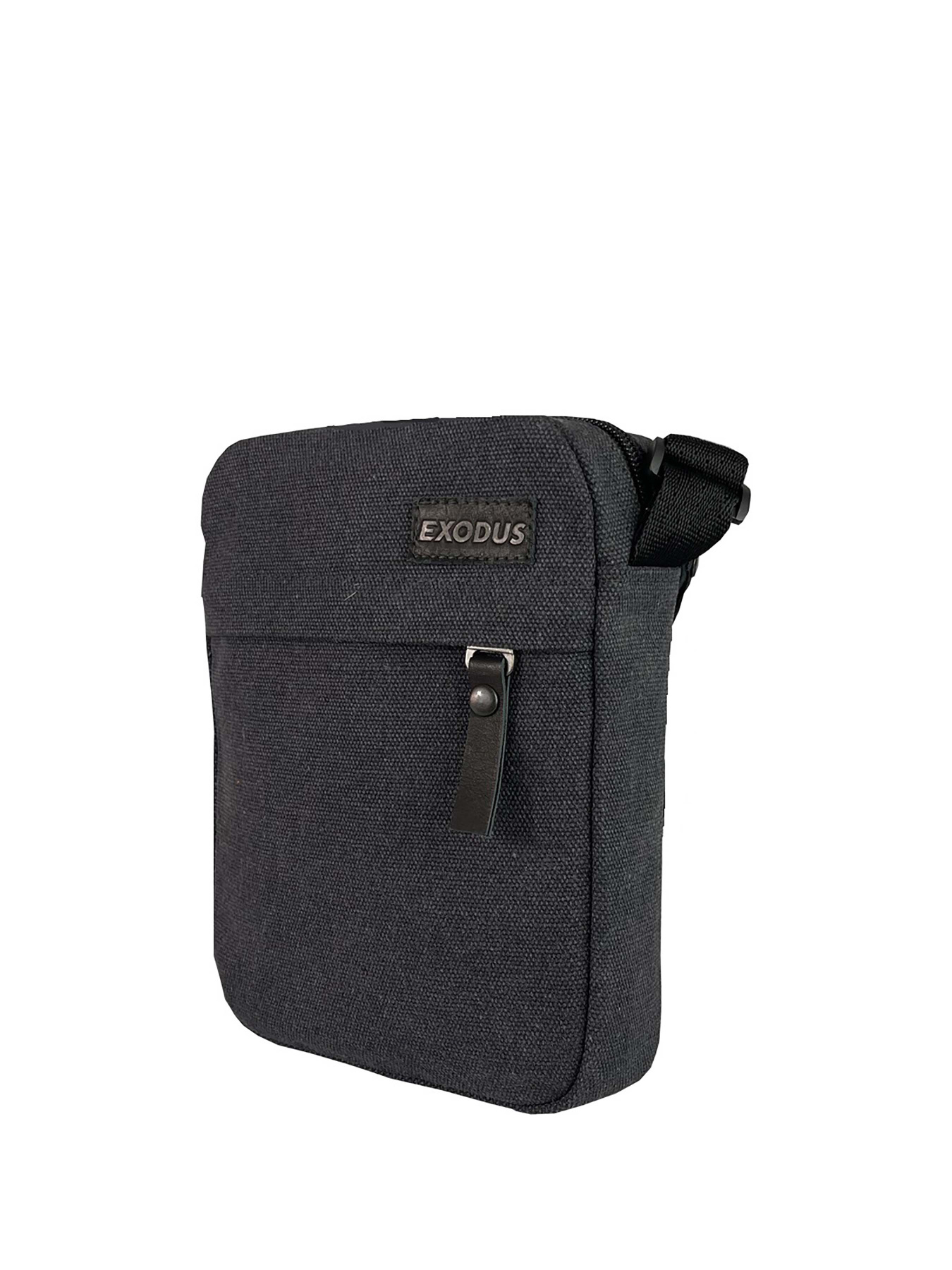 Крос-боді Exodus Leather Canvas модель LeatherCanvasP2402EX024Gray Фото