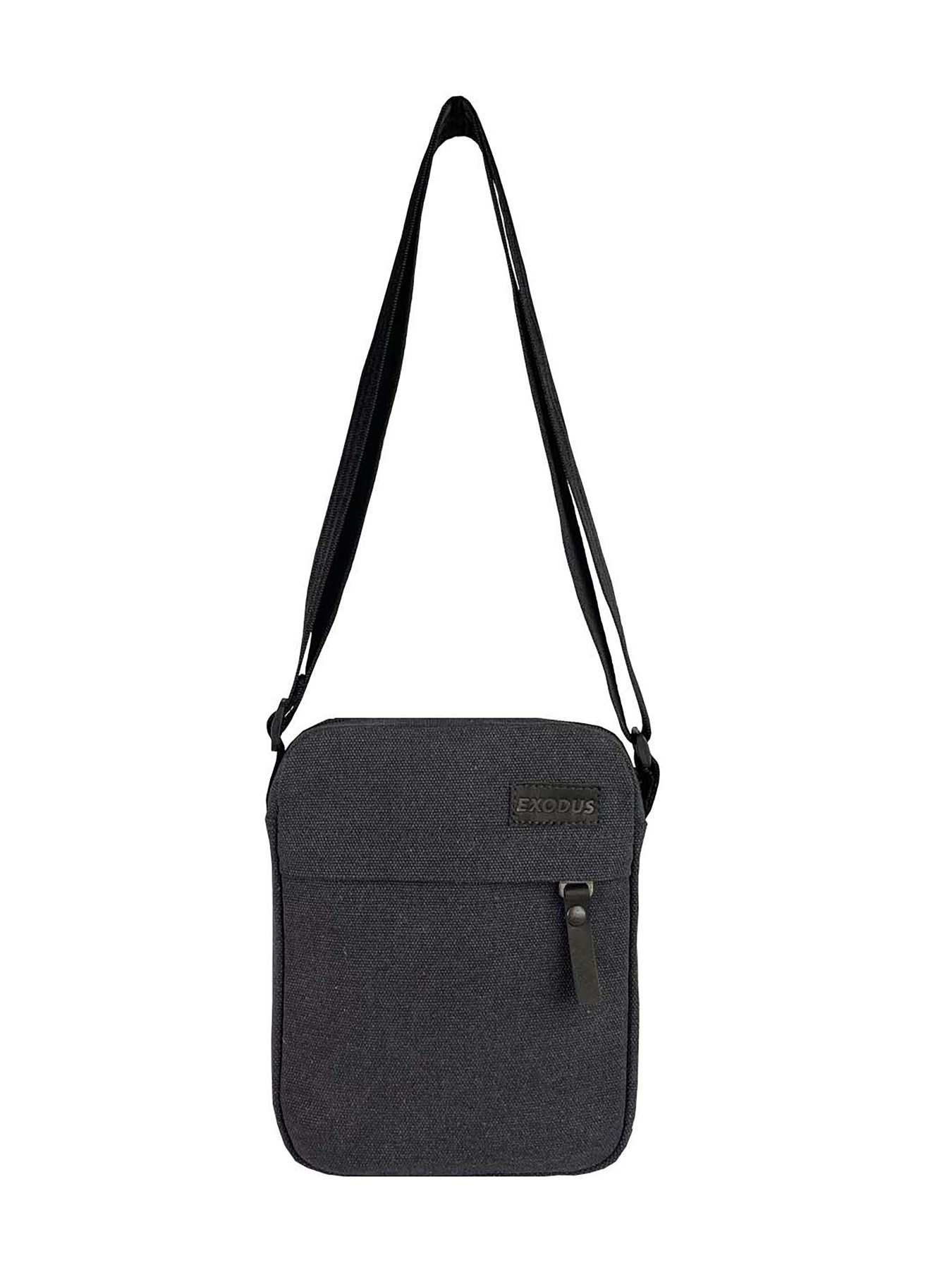 Крос-боді Exodus Leather Canvas модель LeatherCanvasP2402EX024Gray Фото