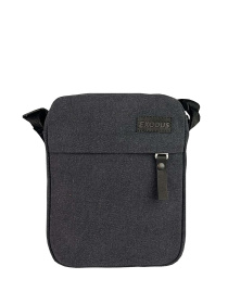 Кросс-боди Exodus Leather Canvas модель LeatherCanvasP2402EX024Gray Фото