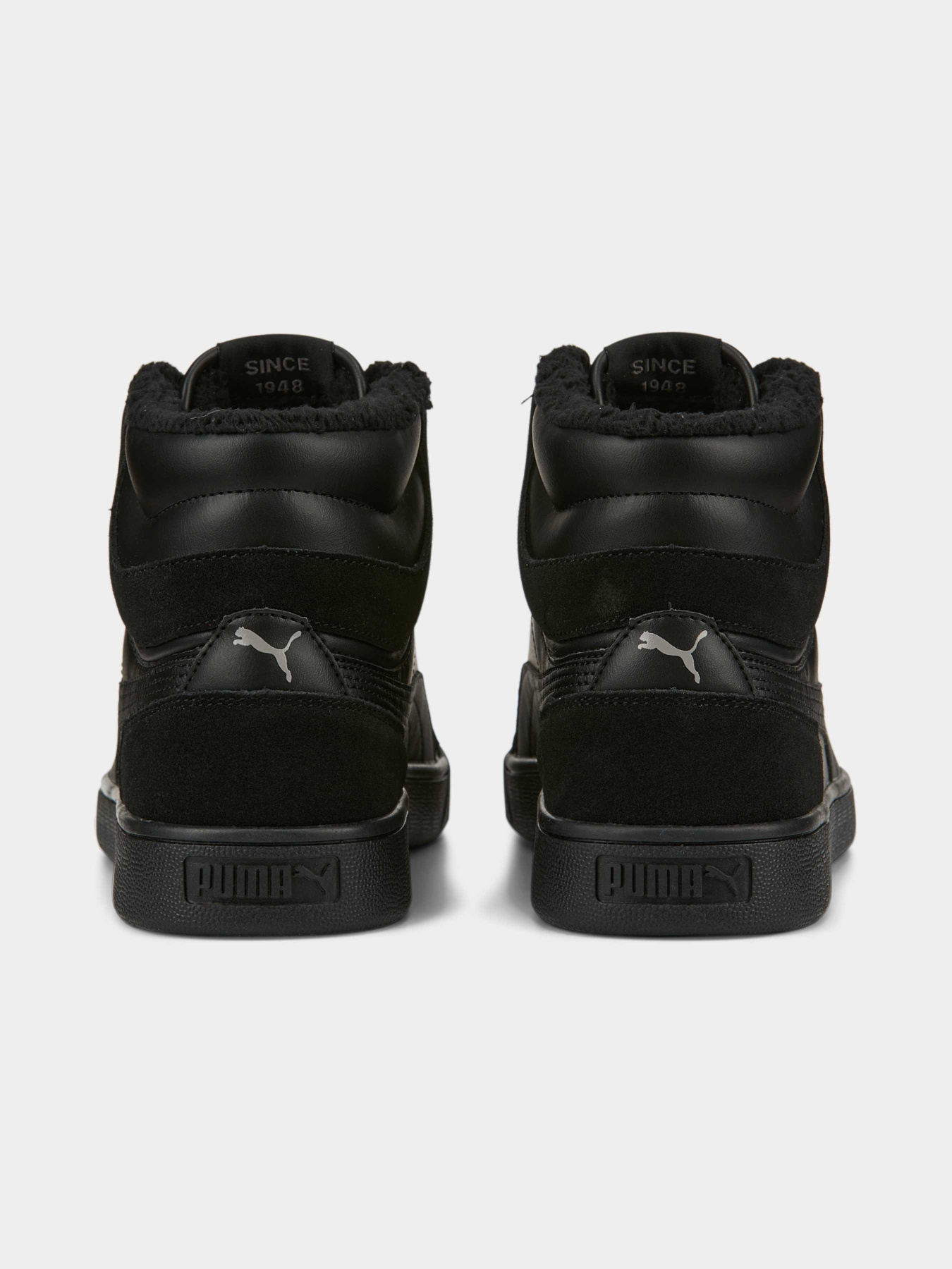 Кеды высокие PUMA Shuffle Mid Fur модель 387609 Фото