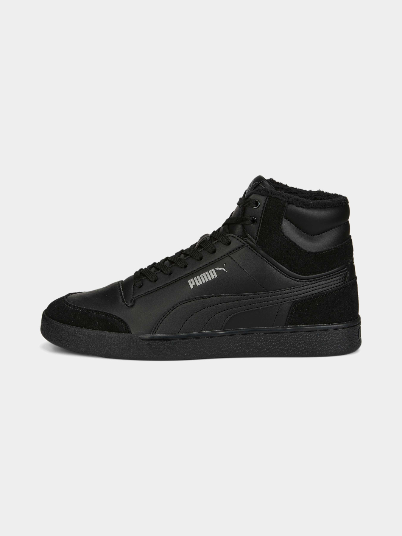 Кеды высокие PUMA Shuffle Mid Fur модель 387609 Фото