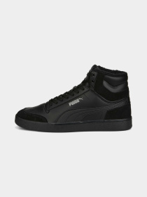 Кеды высокие PUMA Shuffle Mid Fur модель 387609 Фото