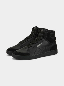 Кеды высокие PUMA Shuffle Mid Fur модель 387609 Фото