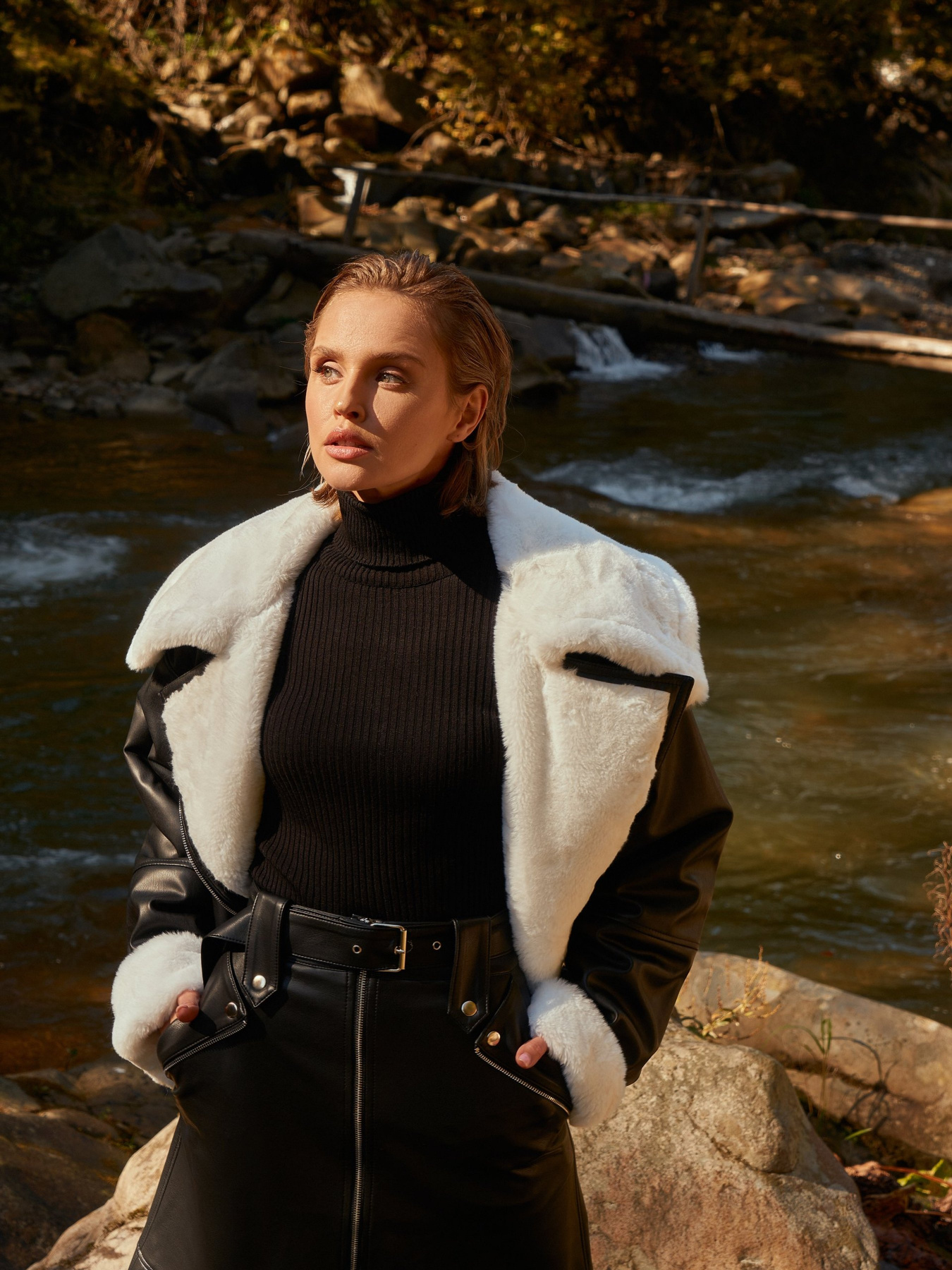 Дубленка Gepur модель 42558 Фото