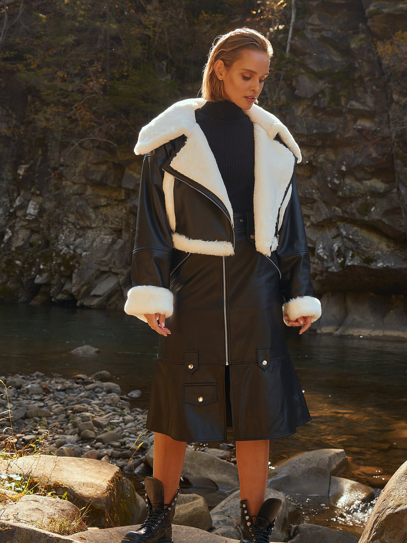 Дубленка Gepur модель 42558 Фото